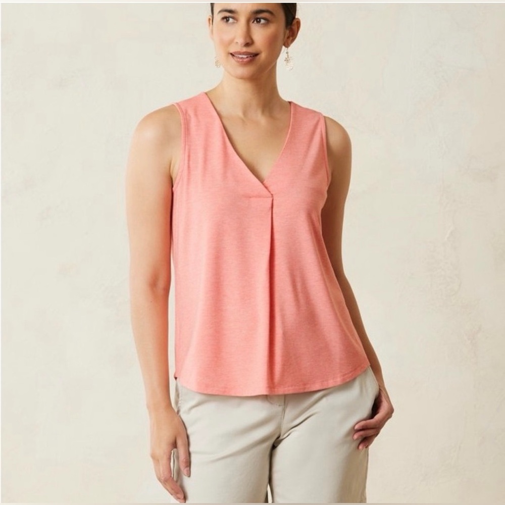 Tommy Bahama Coral/pink  Sleeveless Tank Top size XL